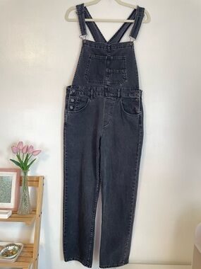 FREE PEOPLE we the free black overalls size small